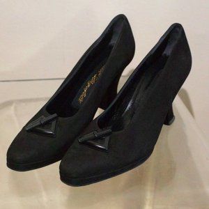 Black Karl Lagerfeld Vintage Heels Size 7.5